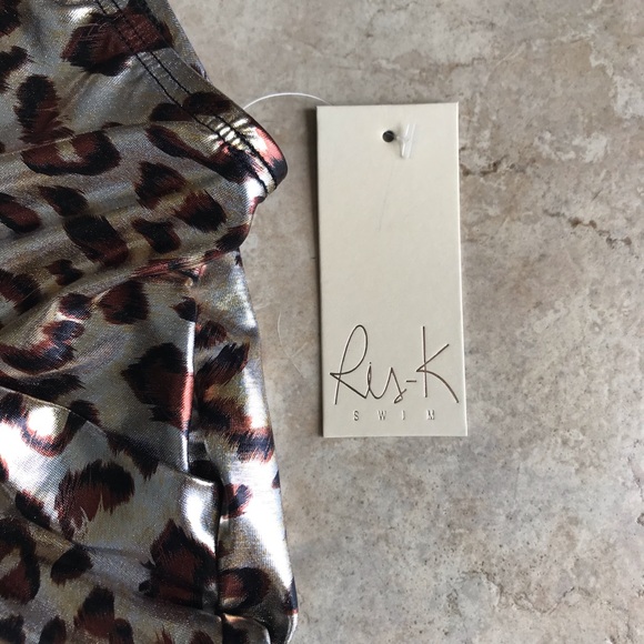 NWT Ris-K Wildcat One-Piece with Cutouts - Picture 3 of 7